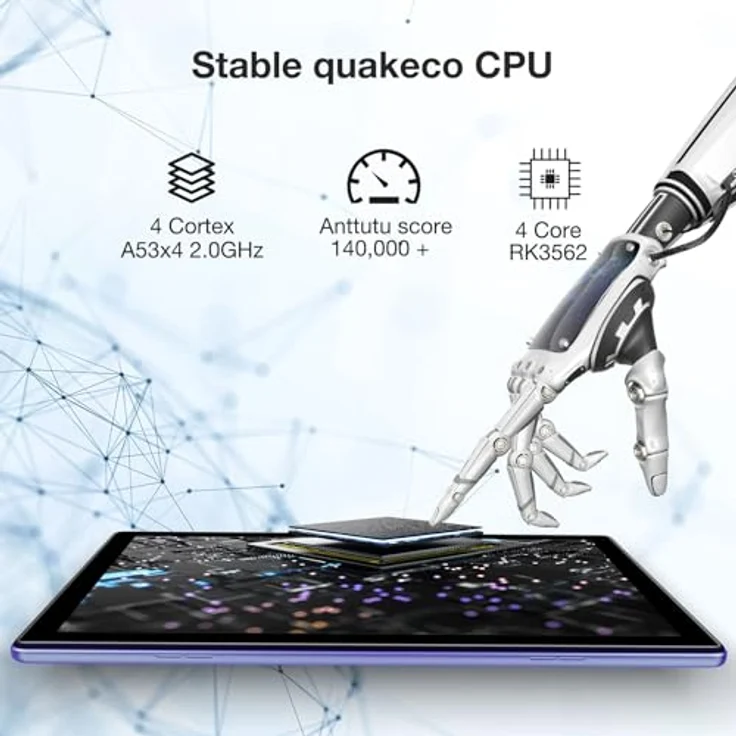 DOOGEE U10 10.1 4GB/128GB Lila Tablet Marke - Preisvergleich – Bild 5