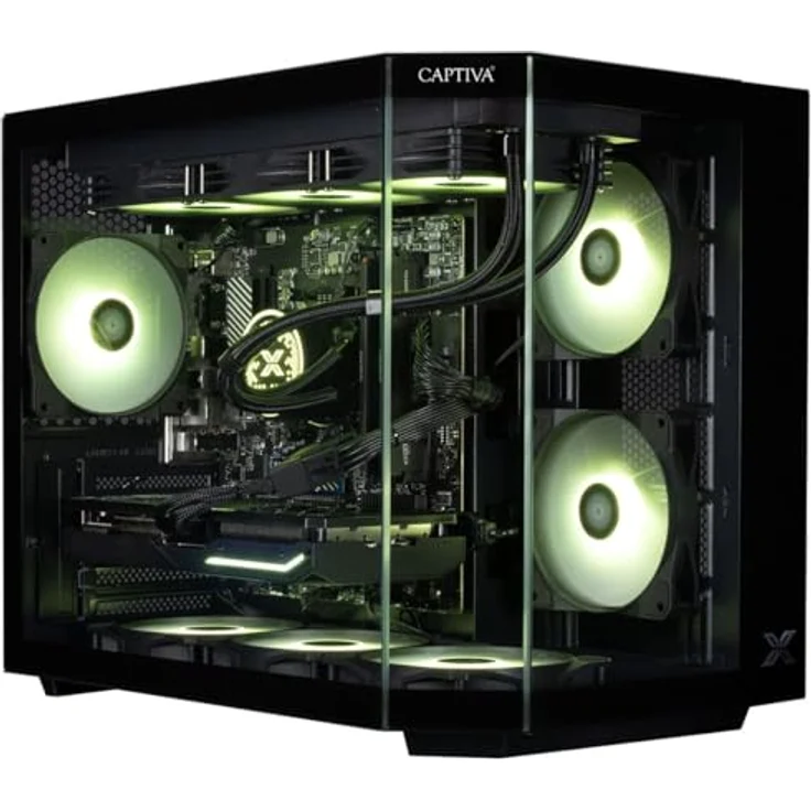 Captiva Highend Gaming I90-157, Desktop-PC mit Intel Core i7 14700KF, 64GB DDR5 RAM, NVIDIA GeForce RTX 5070 12GB und 2 TB SSD, Windows 11 Home – Bild 2