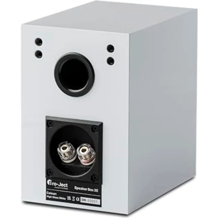 Pro-Ject Speaker Box 3 E (Weiß) - 2-Wege-Bassreflexprinzip, resonanzfreies MDF-Gehäuse – Bild 4