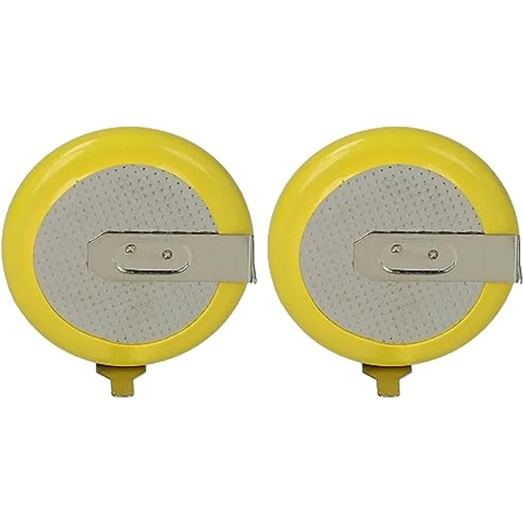 vhbw 2X Akku für BMW E81, E31, E52, E46, E38, E60, E39 Autoschlüssel, 20 mAh, 3,6 V, Li-Ion, wiederaufladbar – Bild 1