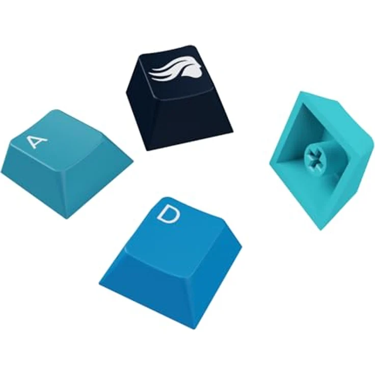 Glorious GPBT Gradient Keycaps, ANSI Layout (US), PBT, Dye-Sub - Celestial Ice, Keycap-Komplettset aus PBT-Kunststoff, abriebfeste Beschriftung – Bild 4