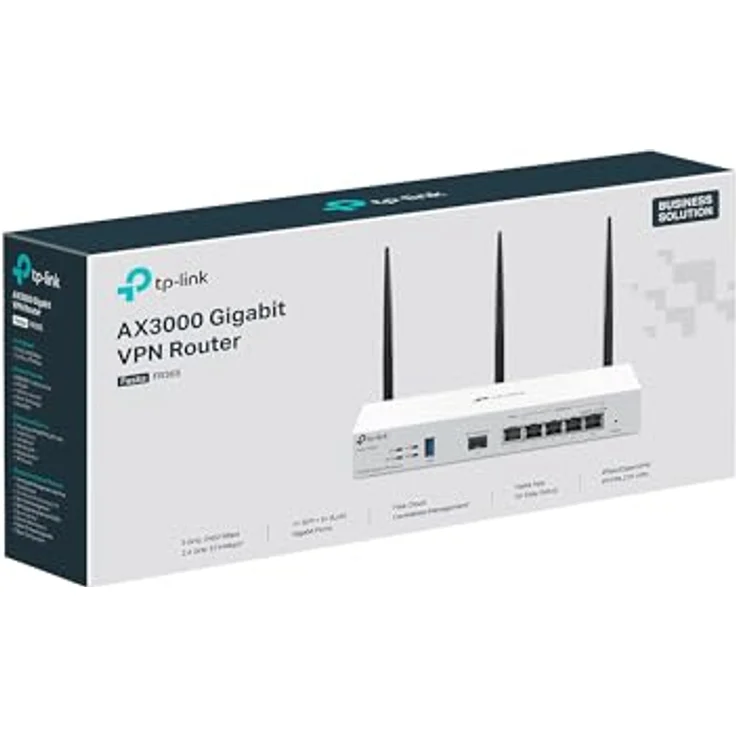 TP-Link Festa FR365 AX3000 Gigabit VPN WiFi Gateway, Business-Level ...