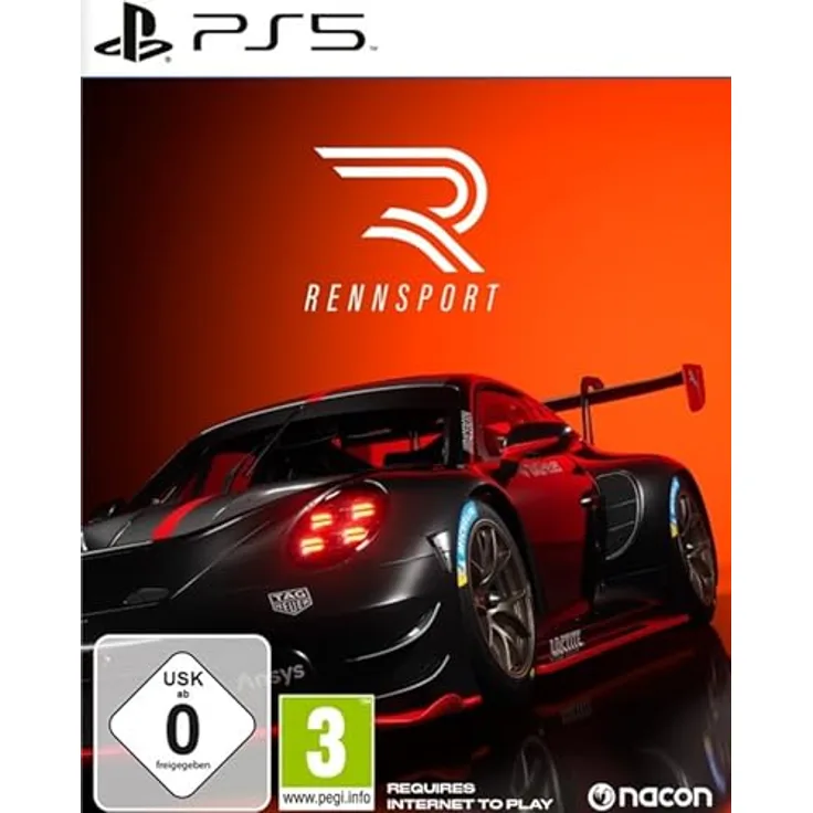 NACON Rennsport, PS5-Spiel mit deutscher Verpackung, authentisches Rennerlebnis und Cross-Play Unterstützung