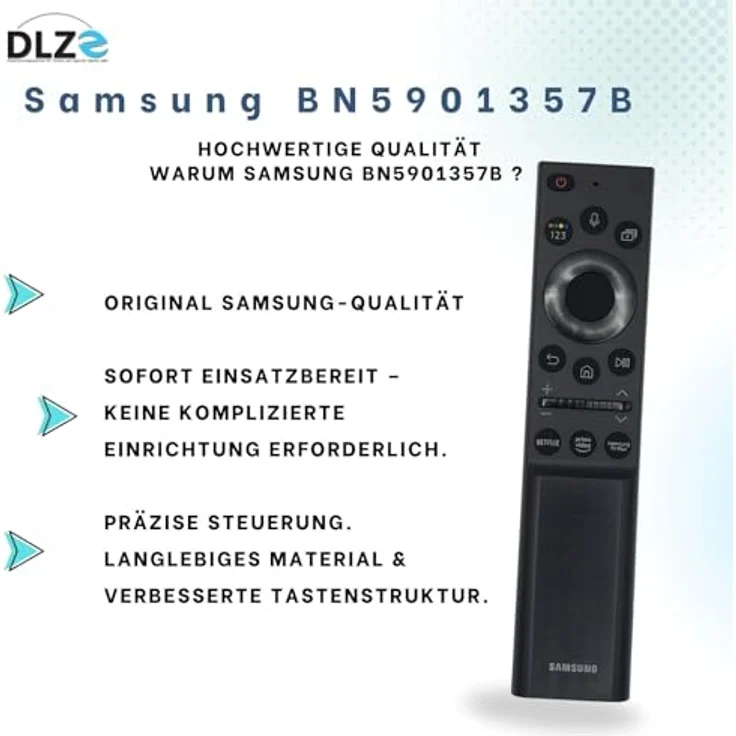 Samsung BN59-01357B, Original-Fernbedienung für Samsung Smart TVs, kompatibel mit zahlreichen Modellen, sofort einsetzbar – Bild 4