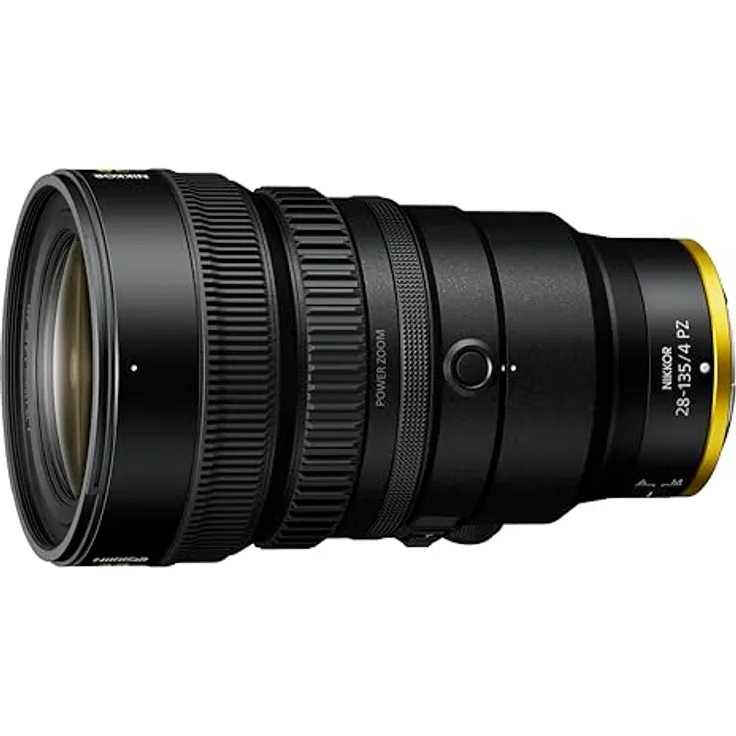 NIKON NIKKOR Z 28-135 mm f/4.0 PZ, Standardzoom-Objektiv für Nikon Z-Mount mit Video-Optimierung, Schwarz
