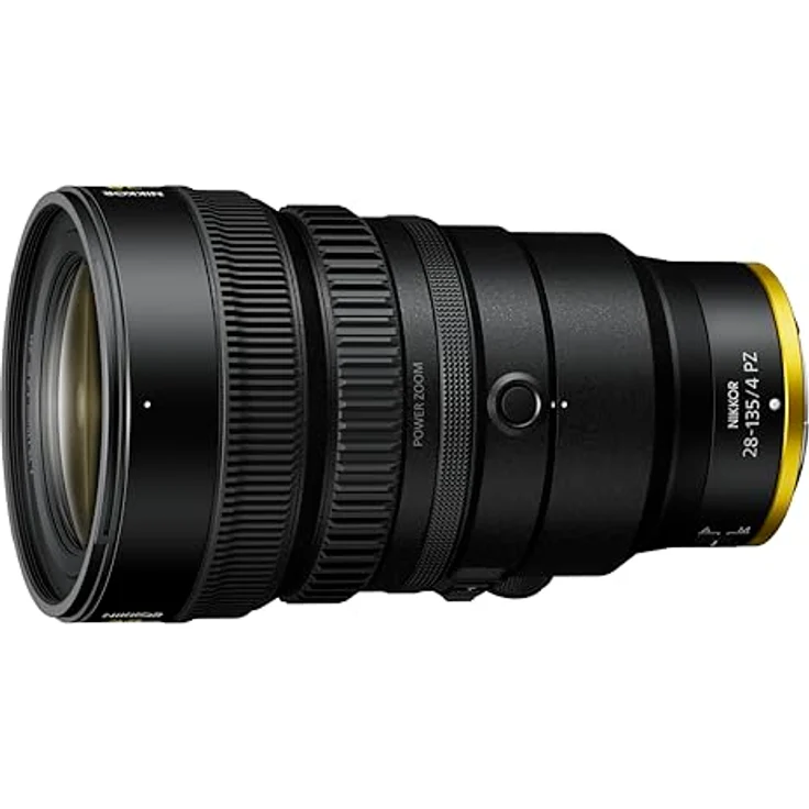 NIKON NIKKOR Z 28-135 mm f/4.0 PZ, Standardzoom-Objektiv für Nikon Z-Mount mit Video-Optimierung, Schwarz – Bild 1