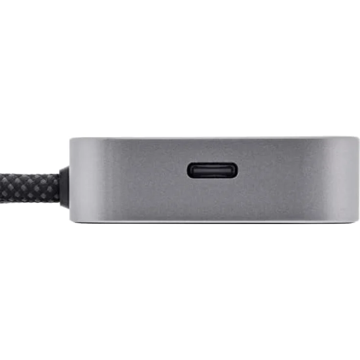InLine® USB Fingerabdruckscanner mit Hub, Windows Hello, 1,5 m, silber, 10 Fingerabdrücke, Plug-and-Play, hohe Datensicherheit – Bild 2