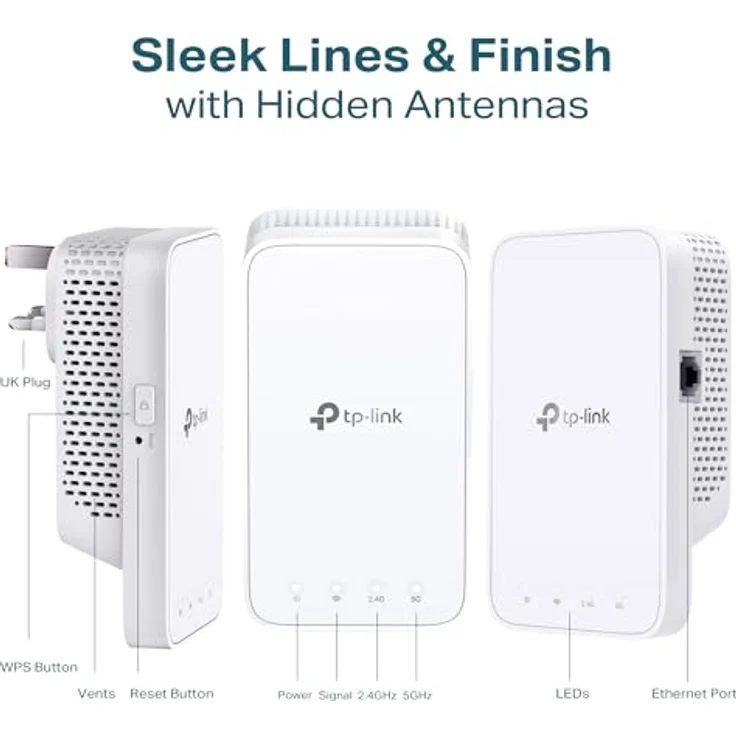 TP-Link RE330, WLAN Repeater mit Dualband (867 Mbit/s, 300 Mbit/s), Mesh-Netzwerk Unterstützung, AP-Modus, und intelligentem Standortanalyse-Tool – Bild 2