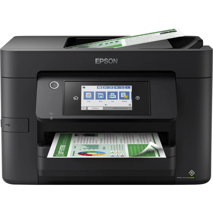 Epson WorkForce Pro WF-4820DWF, Multifunktionsdrucker mit Multipack (4) cmyk (405) XL, hohe Druckgeschwindigkeit, Netzwerkfunktion