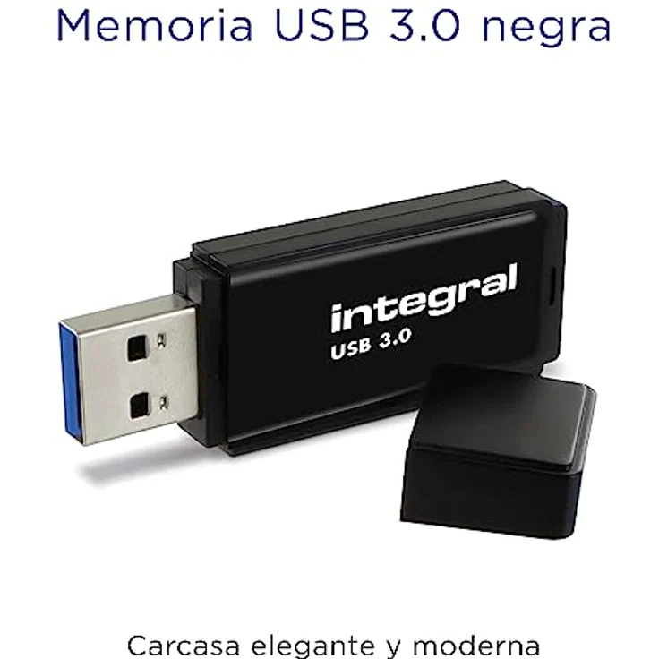 Integral 512GB Schwarz 3.0 USB Stick Memory Flash Drive | USB Stick Schlüsselanhänger – Bild 3