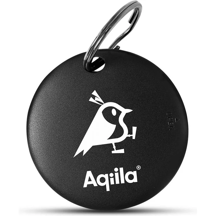 Aqiila Tagbird Item Finder, Tracker mit akustischem Signal und Annäherungsalarm für Android und iOS, 1-pack