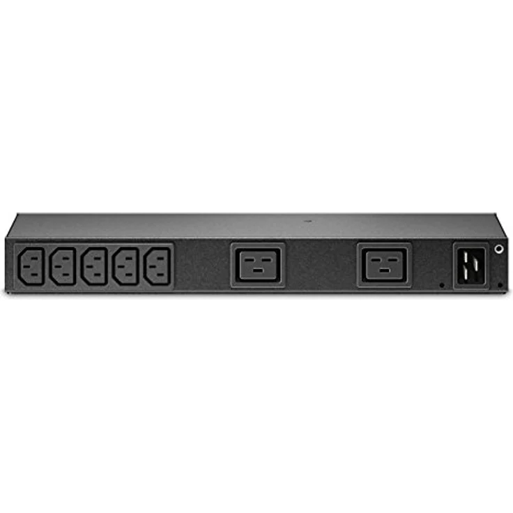 APC Rack PDU Basic 0U/1U, Netzteil mit 7x C13 und 2x C19, 100-240V/20A, schwarz – Bild 4