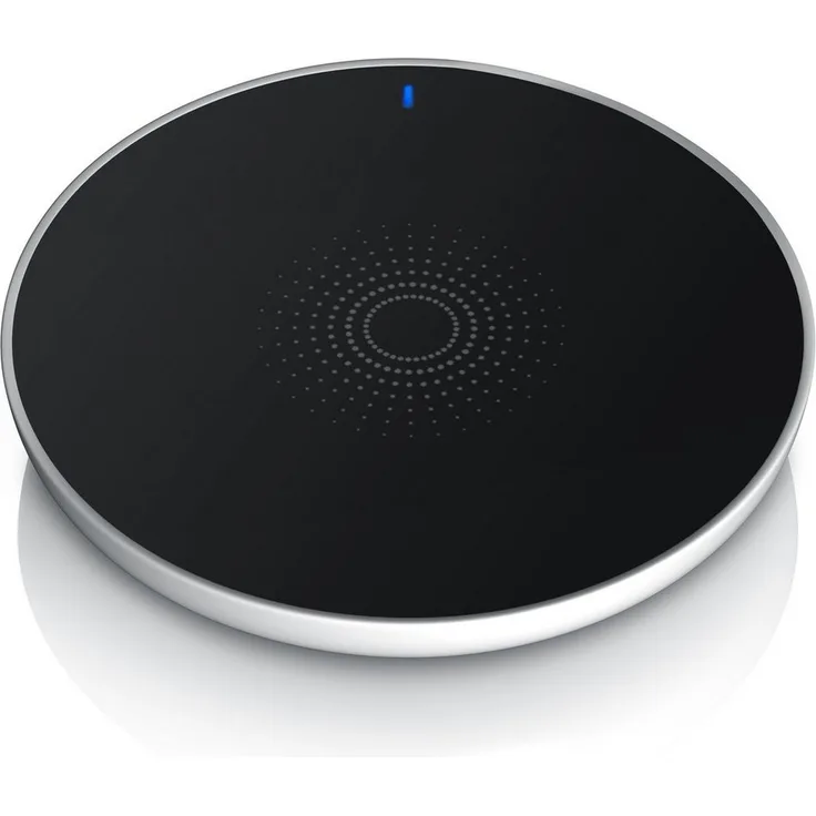 Aplic Induktions-Ladegerät (induktive Ladestation, Qi-Charger, 5V DC, 1,5A-2A, 4mm Ladedistanz) - Kabelloses Aufladen für Smartphones und Tablets