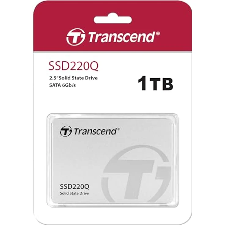 Transcend SSD220Q - Solid-State-Disk - 1 TB - intern - 2.5 Zoll (6.4 cm) - SATA 6Gb/s (TS1TSSD220Q) – Bild 3
