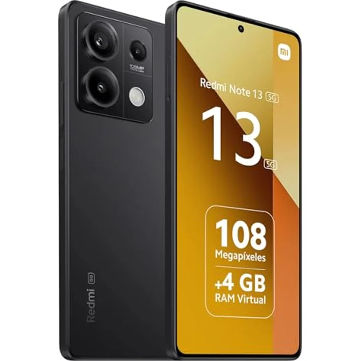 Xiaomi Redmi Note 13 5G, 8GB RAM, 256 GB Speicher, Schwarz – Bild 2