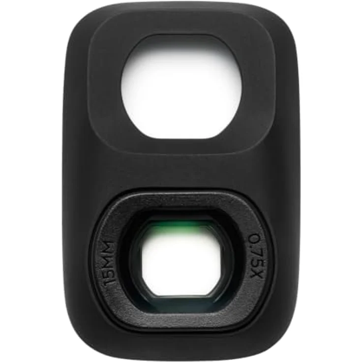 DJI Osmo Pocket 4P Weitwinkelobjektiv, 108° Sichtfeld, Schwarz – Bild 1