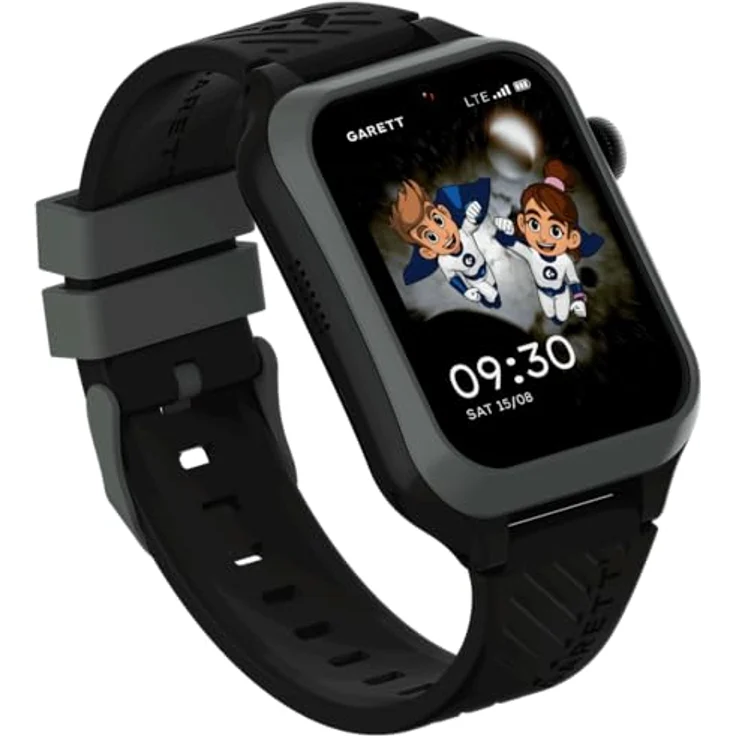 Garett Children's ESSA 2 AI 4G Smartwatch, schwarz, für Kinder mit 4G Unterstützung – Bild 2