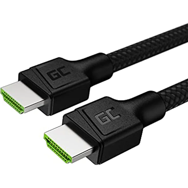 GC StreamPlay HDMI 2.0 High Speed Kabel 3m | 4K 2160p 60Hz | 1080p 120Hz/240Hz | 1440p 144Hz | 18 Gbps Ethernet kompatibel mit Monitor, HDR, ARC, Ultra HD, Full HD, Dolby Vision, PS5, Xbox, HDTV