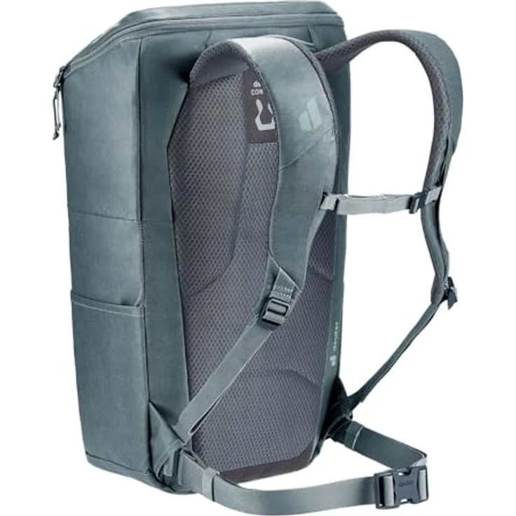 deuter Laptoprucksack UP Stockholm LTD 22L mit Laptopfach, gepolsterte Träger, robustes Gewebe, Farbe Teal petrol – Bild 4
