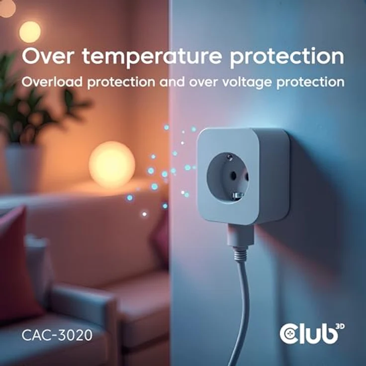 Club 3D Club3D Lifestyle Ladegerät USB-C, 30 Watt, 2 Ports, kompakte Bauweise, weiss – Bild 5