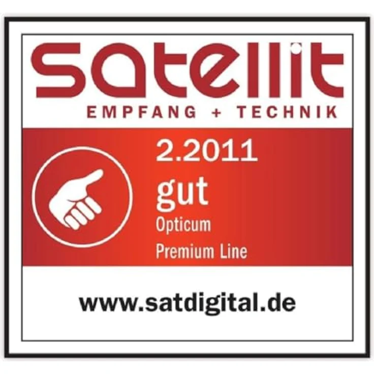 Opticum Twin LNB - LTP-04H - vergoldete Kontakte (Full HD, 3D) – Bild 6