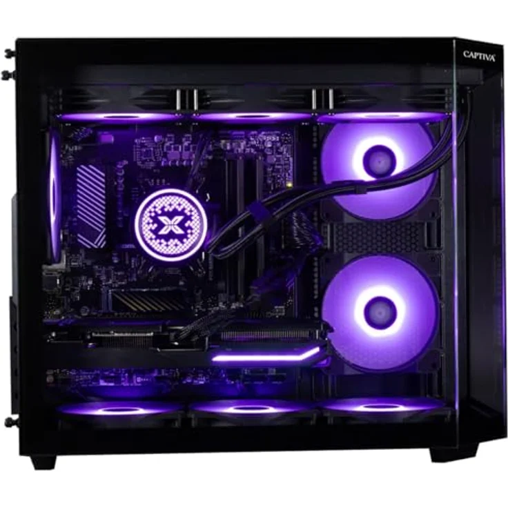 Captiva Highend Gaming I90-157, Desktop-PC mit Intel Core i7 14700KF, 64GB DDR5 RAM, NVIDIA GeForce RTX 5070 12GB und 2 TB SSD, Windows 11 Home – Bild 5