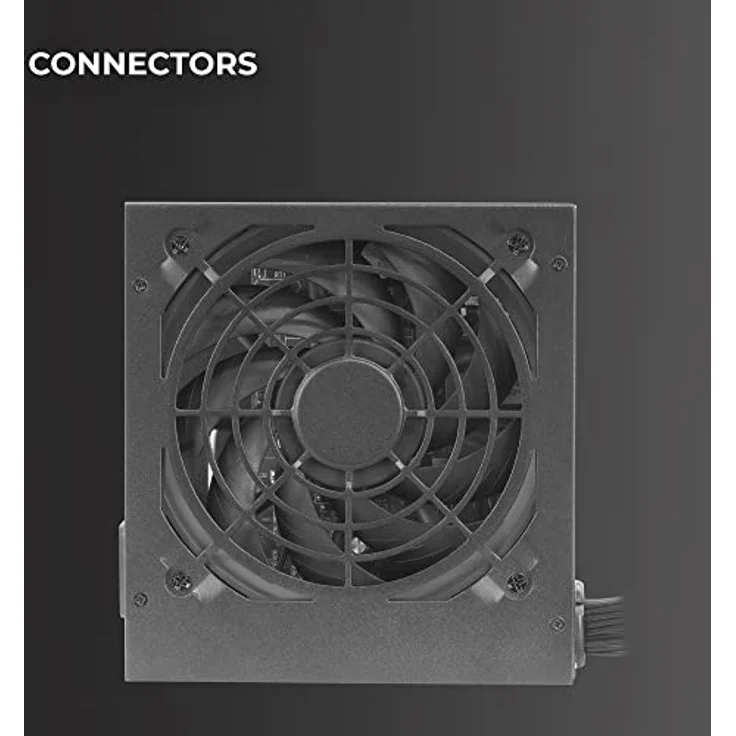 Tacens Anima APIII750, Netzteil PC ATX 750W, SMD Technologie 85% Bronze 12V, Ultraleiser 12cm Lüfter, Schwarz – Bild 5