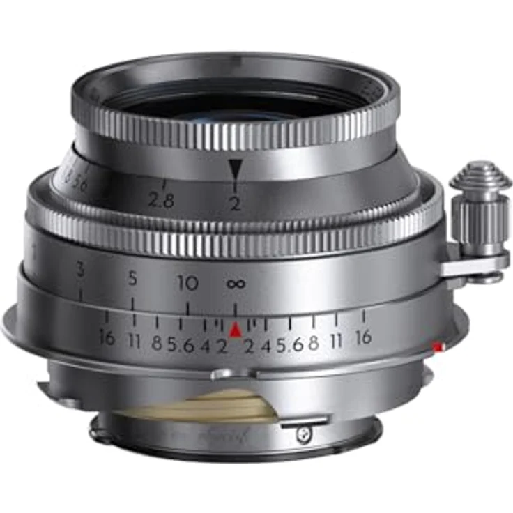 THYPOCH Eureka 50mm f2 M Mount-Brass Version, Weitwinkel-Objektiv mit klassischem Design und goldener Brennweite – Bild 3