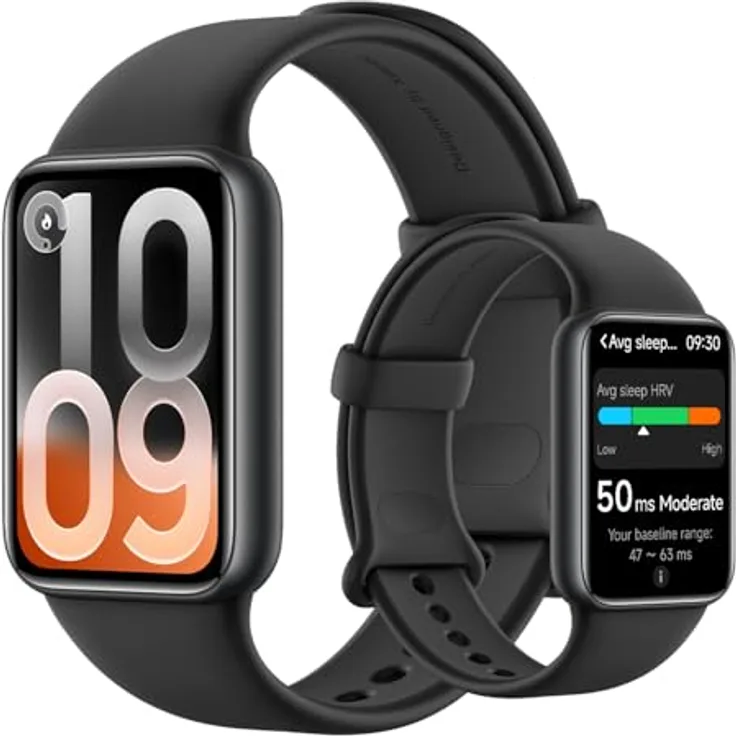 XIAOMI Smart Band 10 Pro, Fitnesstracker für Handgelenke von 135-205 mm, Midnight Black