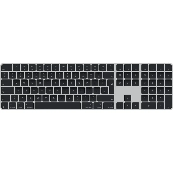 Apple Magic Keyboard with Touch ID and Numeric Keypad for Mac models with silicon, kabellos in Space Grau – Bild 1