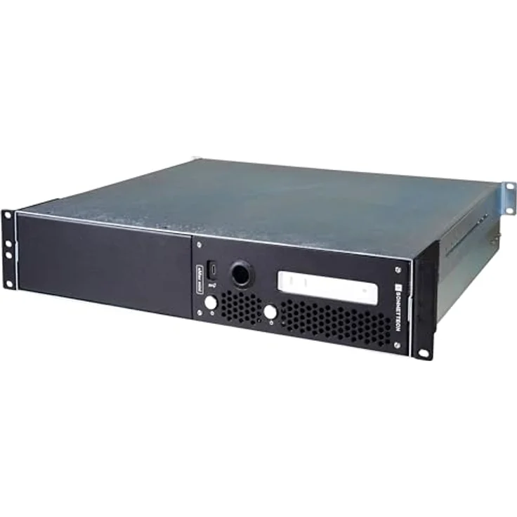 Sonnet xMac mini (2024+) 2U Rackmount System, Festplattengehäuse ohne Echo Modul, Schwarz – Bild 1