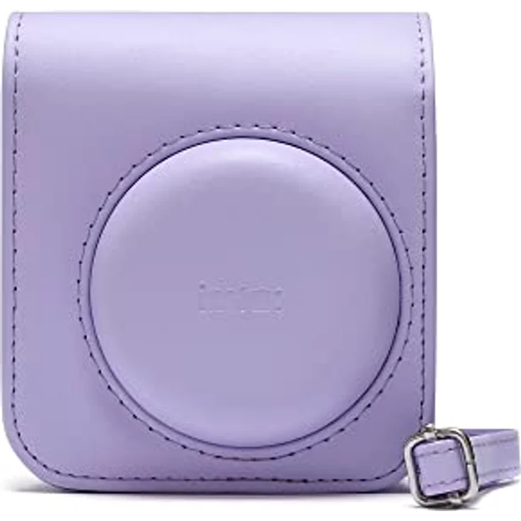 INSTAX Mini 12, Kameratasche mit Trageriemen in Lilac-Purple, geeignet zum Schutz der INSTAX mini 12 – Bild 1