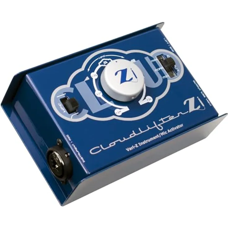 Cloud Microphones Cloudlifter CL-Zi Mikrofonvorverstärker (Neutrik-Combo-Eingang, Vorverstärkung bis zu +25 dB, variabler Hochpassfilter) blau