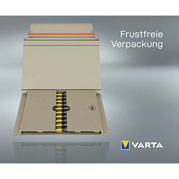 VARTA Power on Demand AA Mignon Batterien - 100er Pack Vorratspack in umweltschonender Verpackung - smart, flexibel und leistungsstark - z.B. für Computerzubehör, Smart Home Geräten oder Taschenlampen – Bild 6