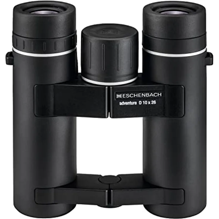 Eschenbach Optik Fernglas Adventure D Allrounder für Freizeit, 10x26, Weitwinkeloptik, Brillenträger-Okulare, Stickstofffüllung, 185x175x77mm, 429g