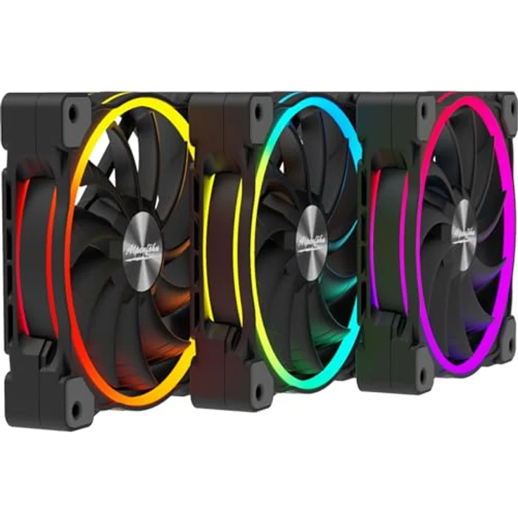 Alpenföhn Wing Boost 3 ARGB High Speed - Gehäuselüfter - 120 mm - Schwarz (Packung mit 3) (84000000163) - Preisvergleich – Bild 5