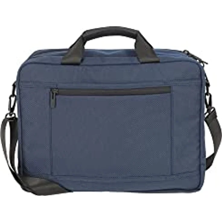travelite Laptoptasche Meet, marine, 15,6-Zoll Laptopfach, Trolley-Aufsteck-System – Bild 5