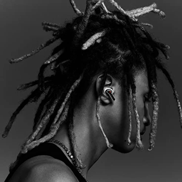 Nothing Ear (2) – Kabellose Kopfhörer mit ANC (Active Noise Cancelling), Hi-Res Audio-Zertifizierung, Dual Connection, leistungsstarker benutzerdefinierter 11,6-mm-Treiber – Weiß – Bild 5