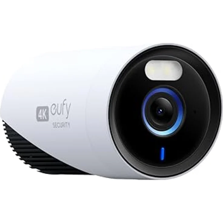 eufy Security eufyCam E330 (Professional) Zusatz-Überwachungskamera für Außen, 4K, 24/7 Aufnahme, Netzstrombetrieben, veratärktes Wi-Fi, Gesichtserkennungs-KI, Keine Gebühren, erfordert HomeBase 3 – Bild 1