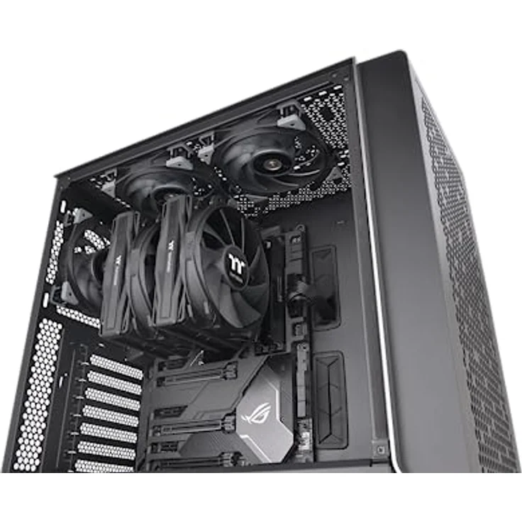 Thermaltake TT Toughair 710, CPU Kühler mit hoher Kühlleistung, 3-in-1-Funktion, großer Wassertank, leise Betriebsweise, Schwarz – Bild 11