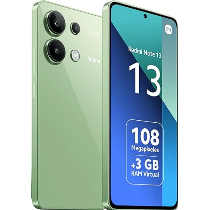 Xiaomi Redmi Note 13 4G, 6GB RAM, 128 GB Speicher, Grün – Bild 2