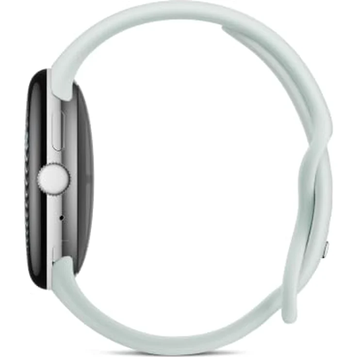 Google Pixel Watch 5, 45mm Smartwatch in Hellgrün mit Fitness-Tracking und Google Assistant – Bild 3