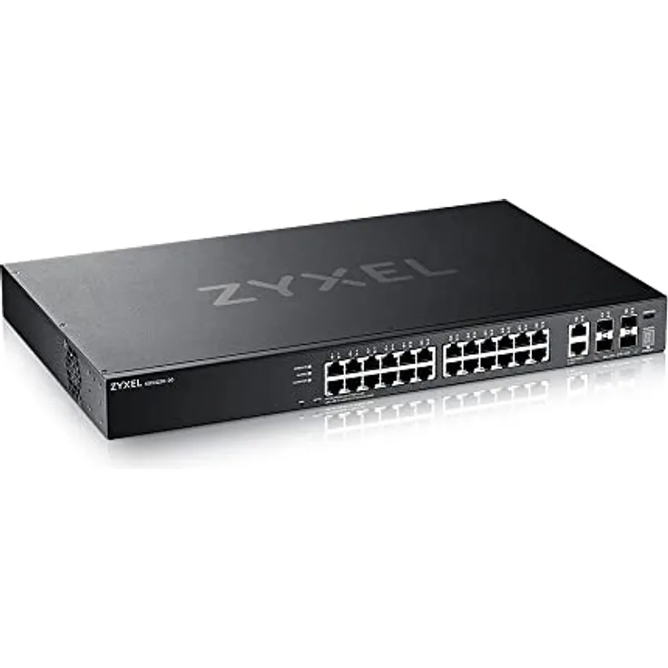 Zyxel 24-Port GbE L3 Access Switch with 6 10G Uplink (XGS2220-30)