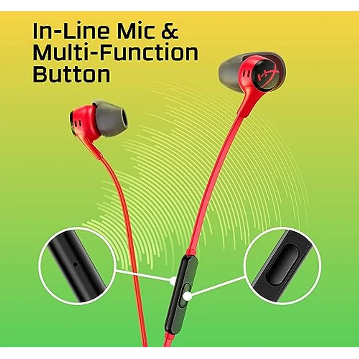 HyperX Cloud Earbuds II - Gaming Earbuds with Mic – Bild 3