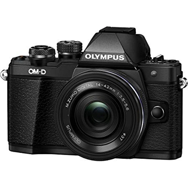 Olympus OM-D E-M10 Mark II Kit, Micro Four Thirds Systemkamera (16 Megapixel, 5-Achsen Bildstabilisator, elektronischer Sucher) + M.Zuiko 14-42mm EZ Zoomobjektiv, schwarz – Bild 2