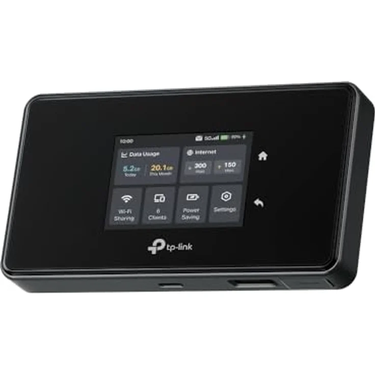 TP-Link M7XXX, mobiler Router mit 4G, Wi-Fi 6, 2880 Mbit/s, Schwarz – Bild 2