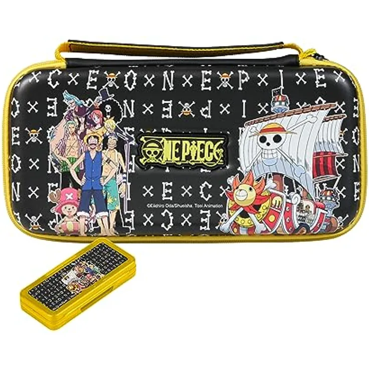 FRTEC Switch-Tragetasche für Nintendo Switch, OLED und Lite (One Piece Sun) - Schutz für Konsolen