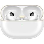 HUAWEI FreeBuds Pro 4, Dual-Treiber True Sound, Intelligente dynamische ANC, Silbernes Saiten-Design, Kopfbewegungsbasierte Steuerung, Weiß