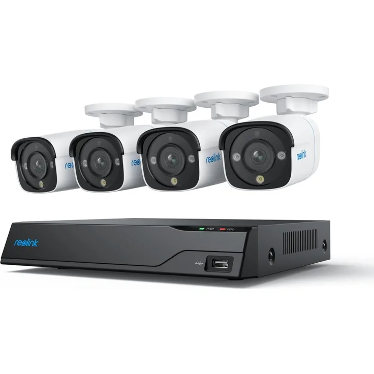 Reolink NVS8-8MB4, Netzwerkkamera Zubehör mit PoE-Ethernet-Schnittstelle