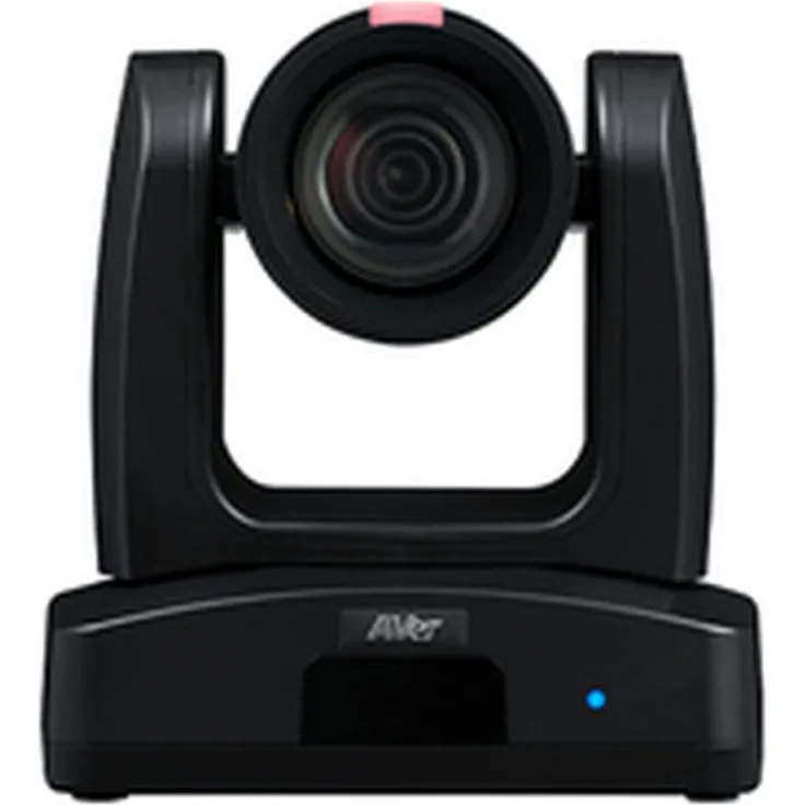 AVer PTZ330UV2, PTZ Konferenzkamera mit 8 MP, 12-fachem optischen Zoom und 4K Ultra HD, Schwarz, Stehend/Wandmontage